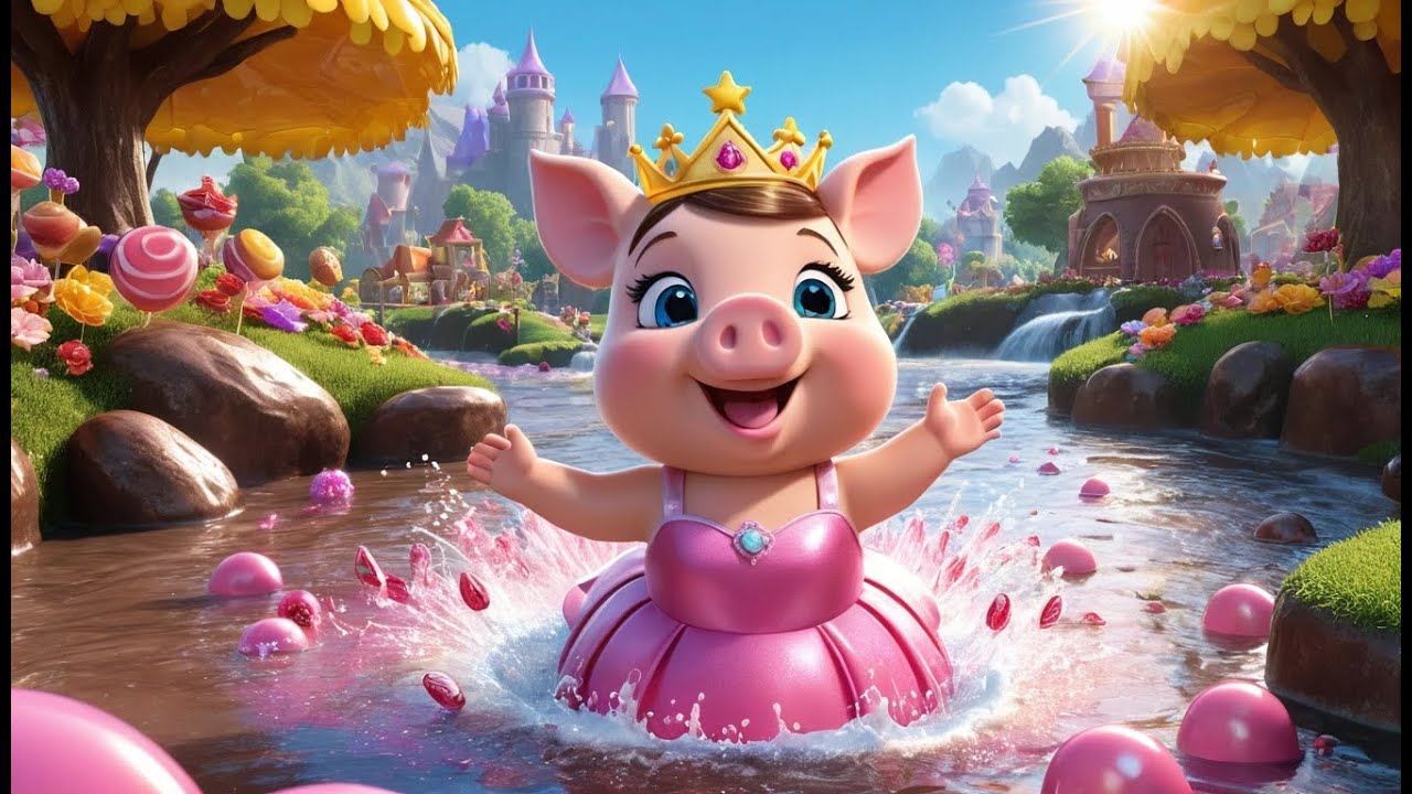 Princess Piggy’s Ice Cream Parade | Sweet Ice Cream Adventure Song for Kids | Fun Parade Rhyme