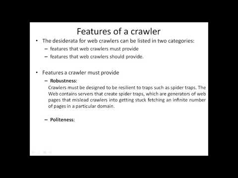 Features of a