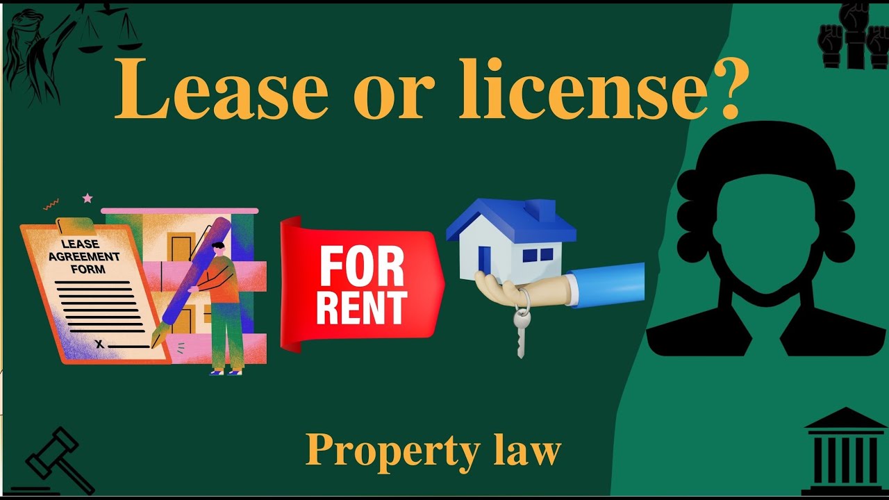 Lease or license short lecture