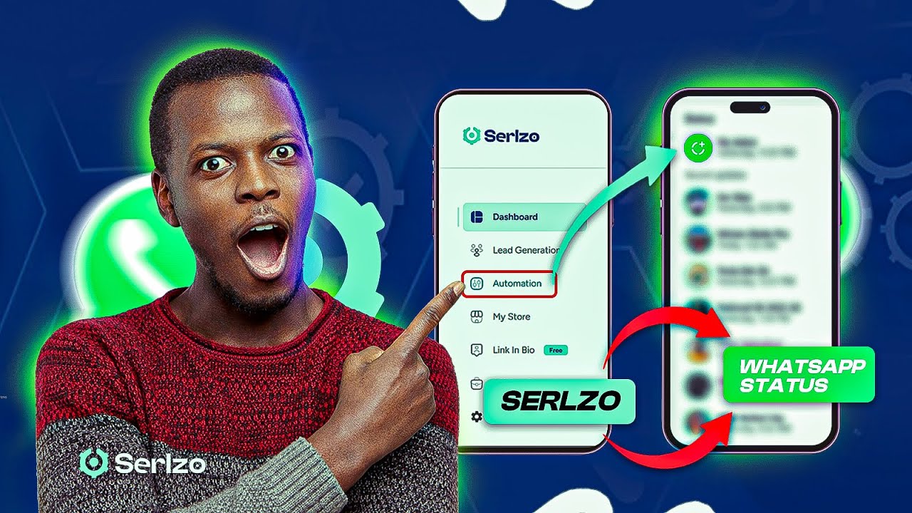 How to Automate Your WhatsApp Status || Serlzo