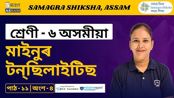 Class 6 Assamese | মাইনুৰ টন্‌ছিলাইটিছ | Chapter 11 Part 04 | Ekaksha Assam