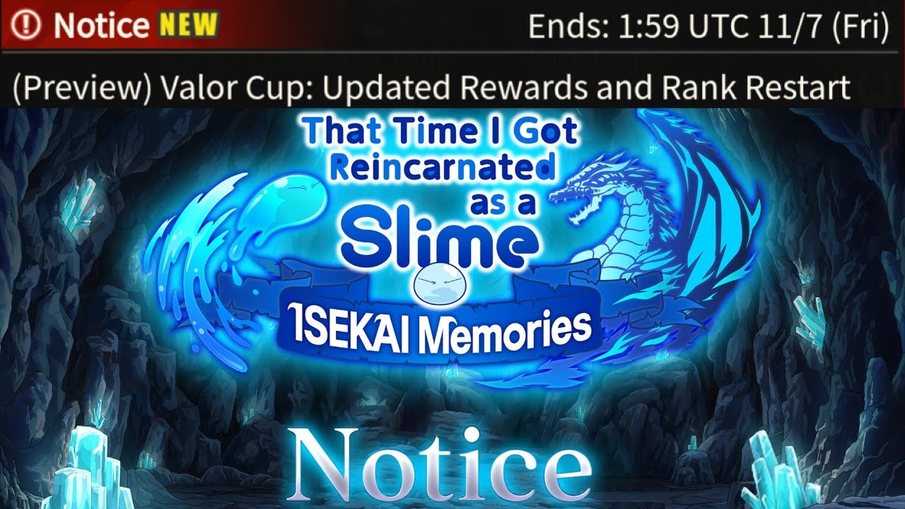 СБРОС КУБКА ДОБЛЕСТИ ПРИБЛИЖАЕТСЯ! ПОЛУЧИТЕ НАГРАДЫ ЗА ПОВЫШЕНИЕ РАНГА ПРЯМО СЕЙЧАС! (Slime: Isek...