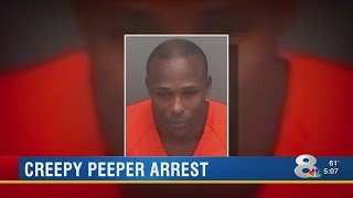 Creepy Peeper Arrest