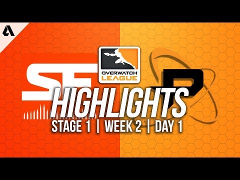 San Francisco Shock vs Philadelphia Fusion | Overwatch League Highlights OWL Week 2 Day 1