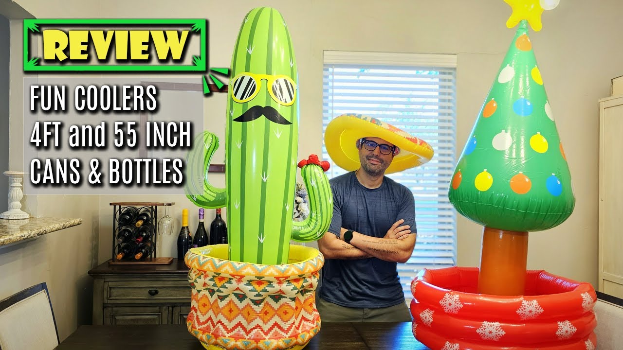 Inflatable Christmas Coolers: Keep Drinks Cold and Festive