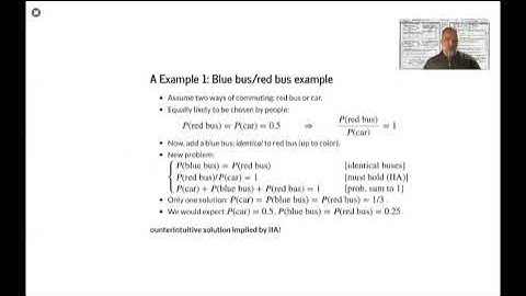 Multinomial Response 4 - Independence of Irrelevant Alternatives (IIA)