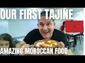 OUR FIRST TAJINE IN MOROCCO / AMAZING MOROCCAN HALAL FOOD