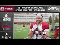 WSU Football: WR/ST Derek Sage | TE Hudson Cedarland | LB Isaiah Hung | Spring Ball Post | 4/23/26