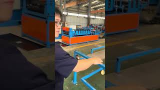 34 Roof roll former factory, auto stacker Color Steel Roof Sheet Roll Forming Machine