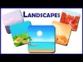 Landscape | Kids Learn Different Landscape | Kids Education Video | Kids Learning Video