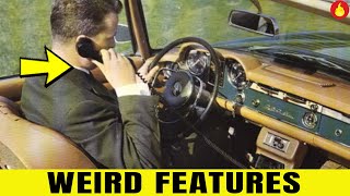 STRANGEST Car Features Ever Made — You Won’t Believe These Worked