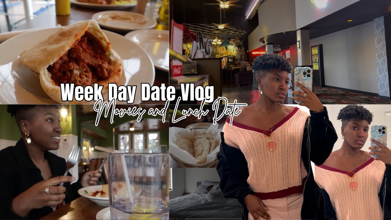 Week Day Date Vlog | Movies and Lunch with MY MAN