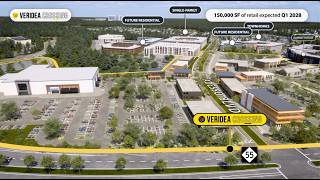 Drone Video of Veridea Master Plan in Apex, NC