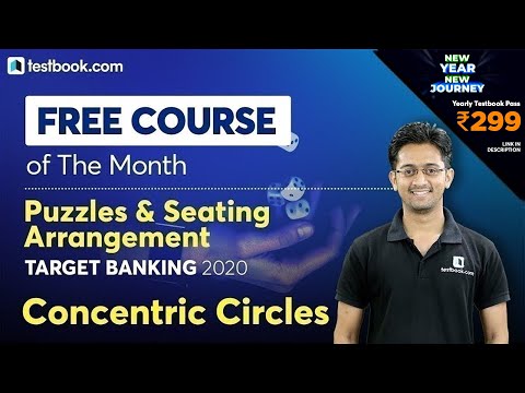 Concentric Circular Seating Arrangement for Bank Exams | Part 5 | Free Course of the Month [10]