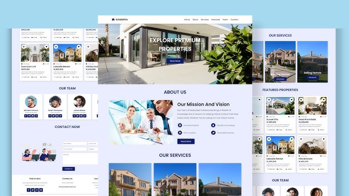 Multipage Website Design