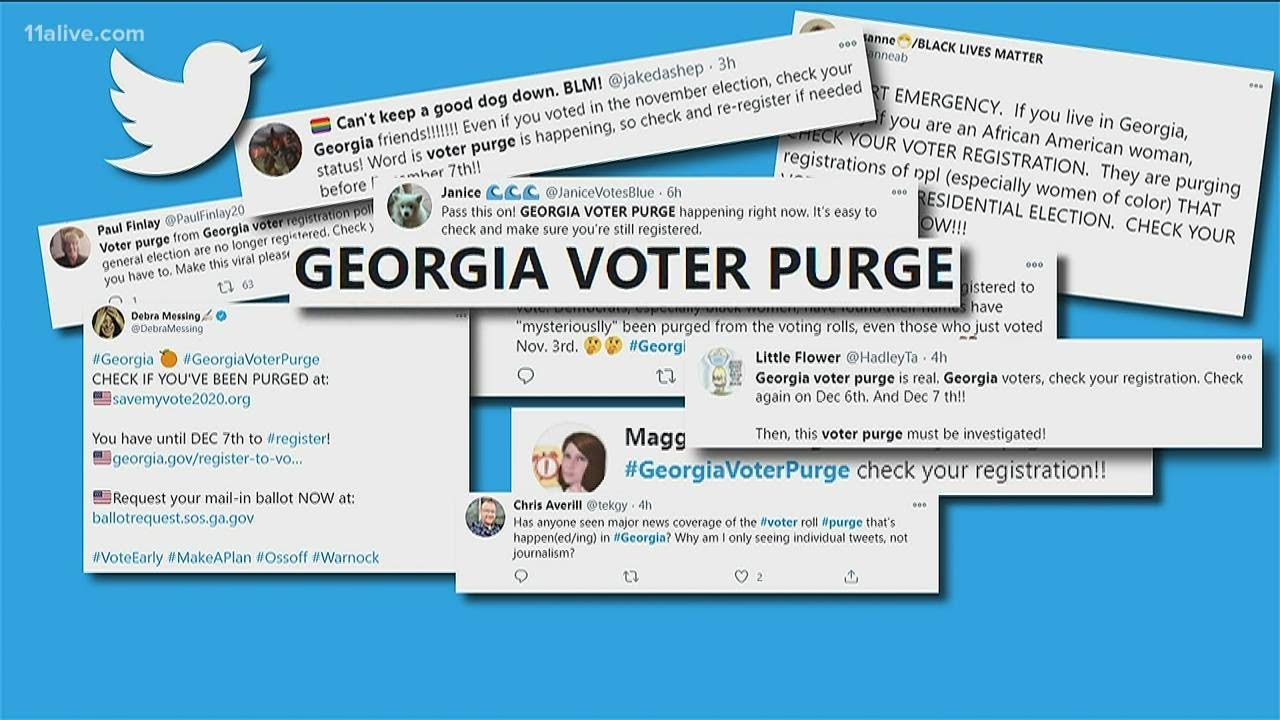Posts claiming Georgia voting purge untrue, here's why