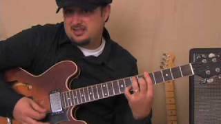 Blues Guitar Chords - Dominant 7 Barre Chords Root On E String