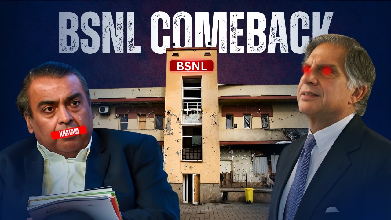 BSNL Comeback ! अब Jio, Airtel, VI होंगे ख़तम | bsnl and tata merger | EP - 02 | Bold story