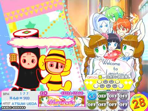 ポップン]Lv44 ニュープレリュード／Harmonia EX - YouTube