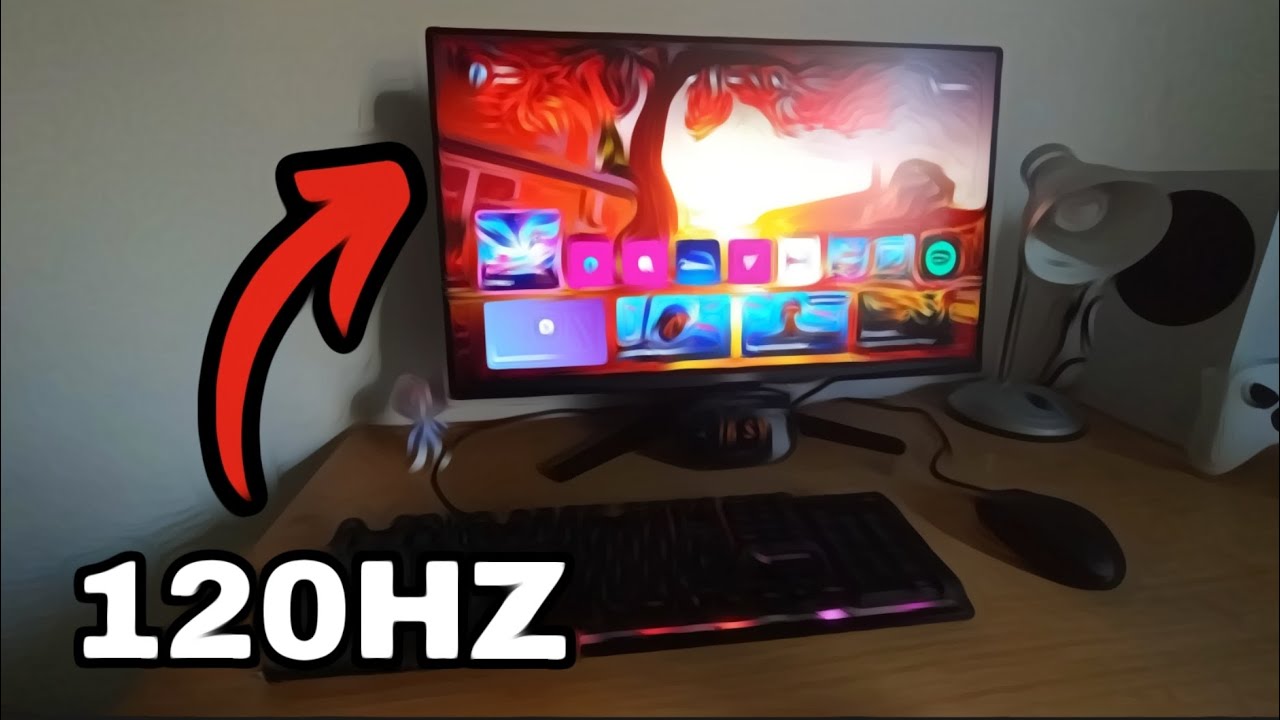 Gaming On 120HZ For The First Time Unfair YouTube 