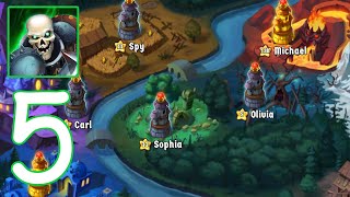 Spooky Wars - Castle Defens‪e Gameplay Walkthrough - Part 5 (Android,IOS) screenshot 3