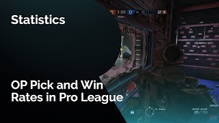 Operator Pick and Win Rates in Pro League - Visualized and Explained