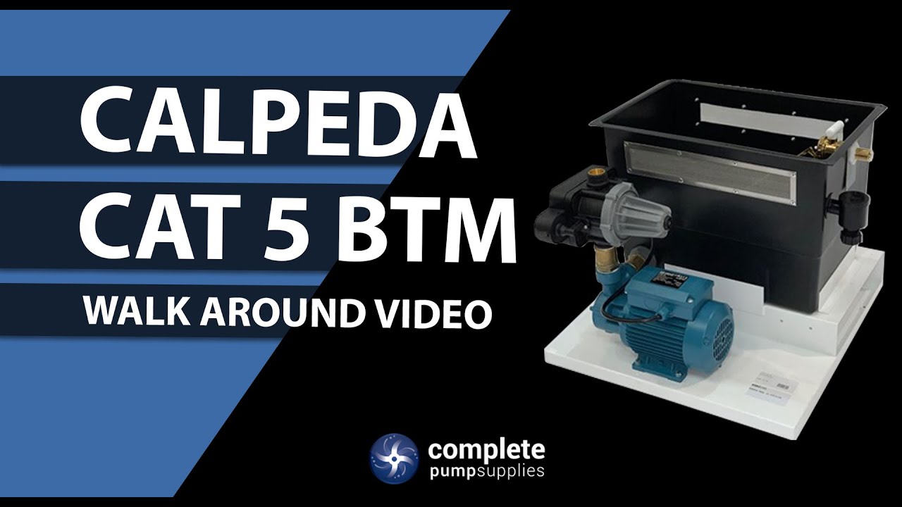 Calpeda CAT 5 BTM Walk Around Video