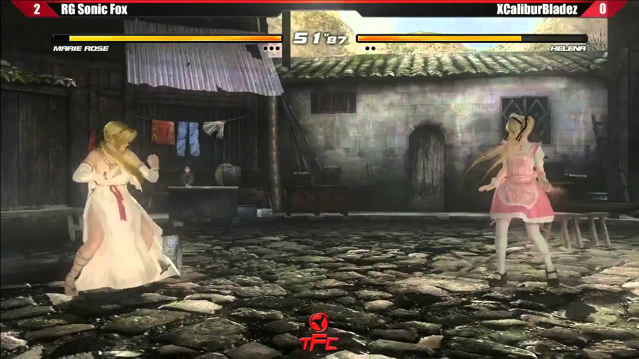 games people play TFC2014 DOA5U Top 8 XCaliburBladez (Helena) vs Sonic Fox (Marie Rose)