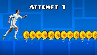 Роналду Говорит Siuuu, Но Это Geometry Dash 2