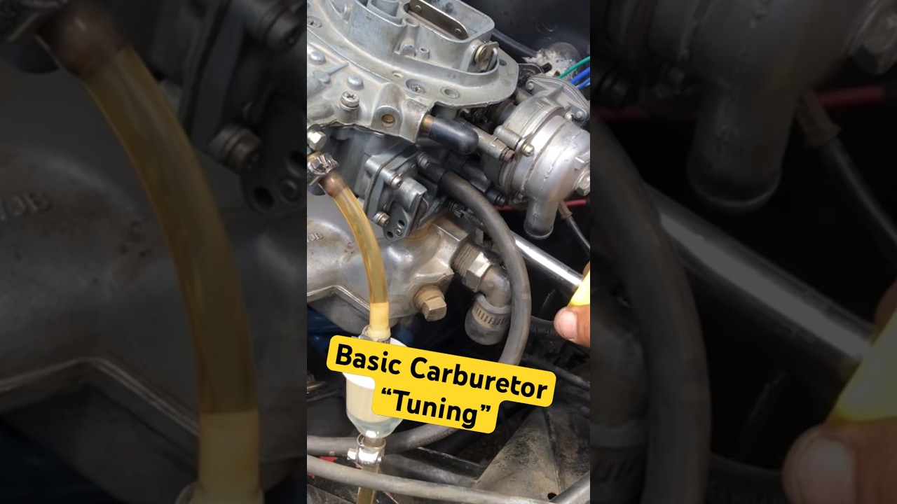 Tuning Carburetors Should Be SIMPLE