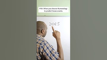 When you think your numerology skill will save you 😂 #funmaths #year2025 #mathskit #gpadlearnmaths