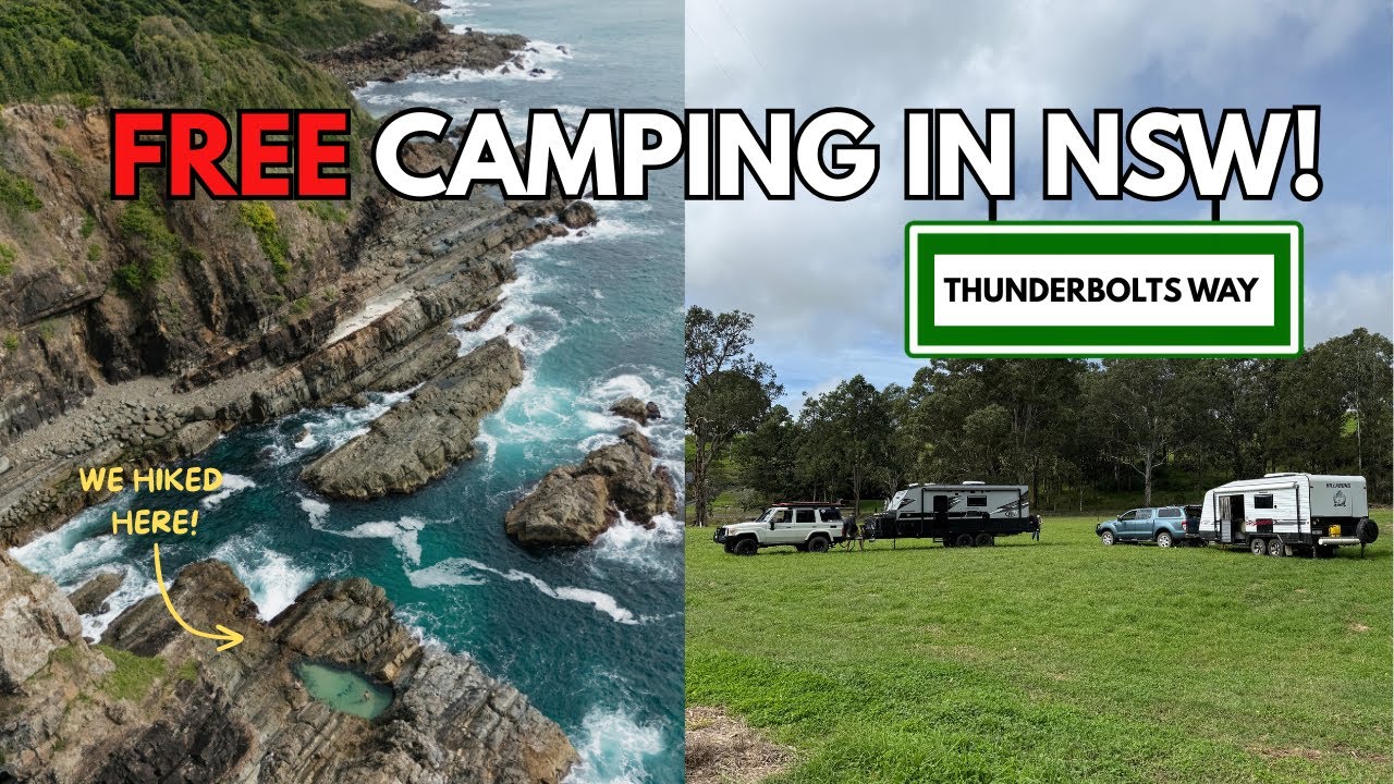 FREE Camping in NSW | New England Tablelands | Forster to THUNDERBOLTS WAY!