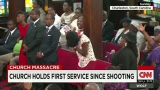 Wolf Blitzer and Rev. George McKain talk about Emanuel AME
