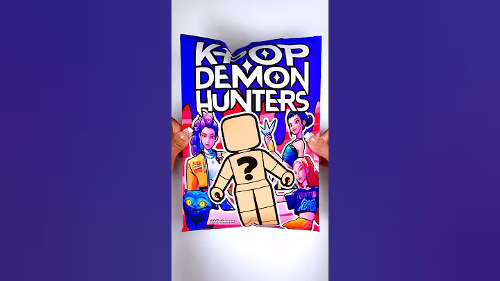 💜Kpop Demon Hunters Blind bag 케이팝 데몬 헌터스 블라인드백 언박싱 #papercraft #diy #kpopdemonhunters  #netflix