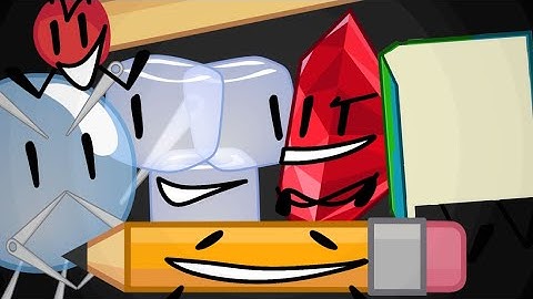 pencil match bubble ruby book ice cube