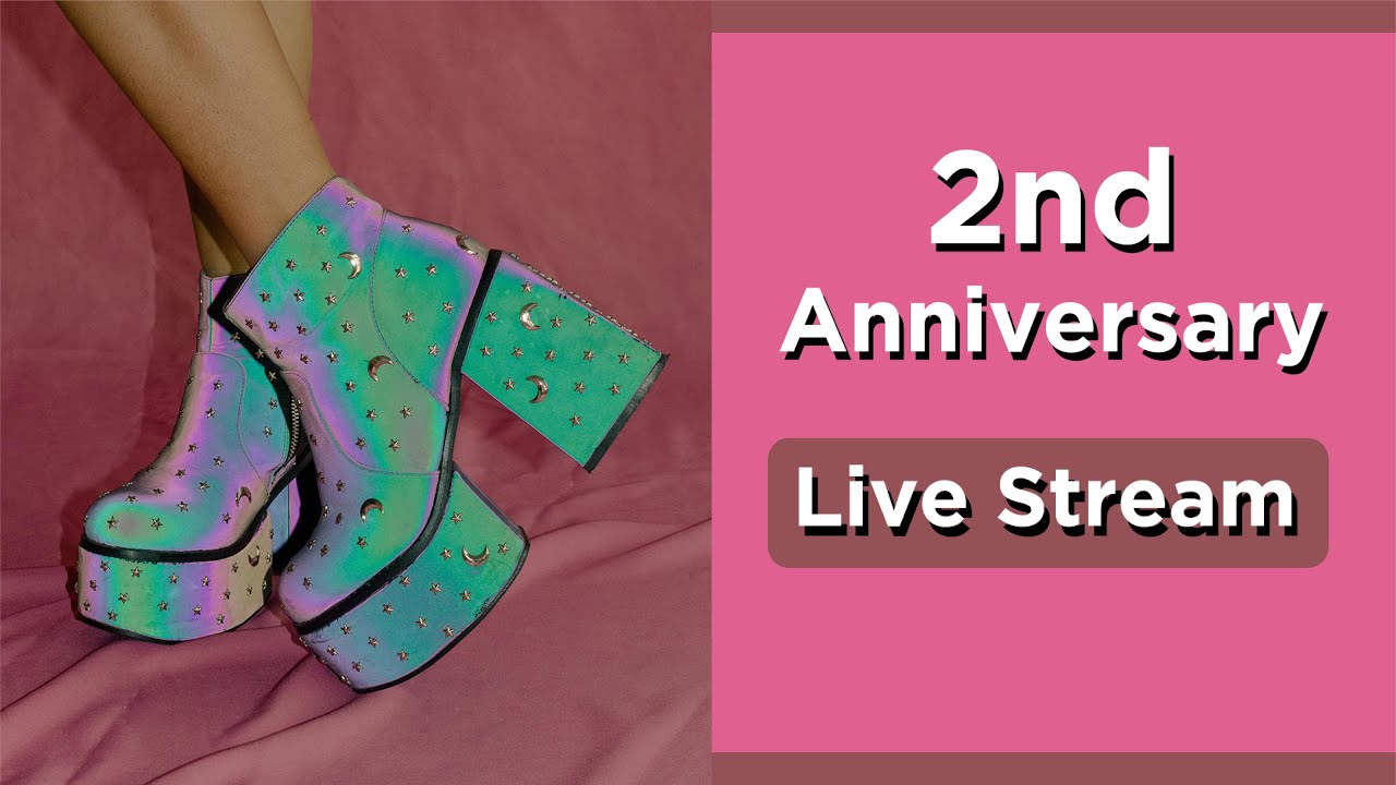 2nd Anniversary of Shoe Shine with Kat 👠 Live Stream + Chat YouTube