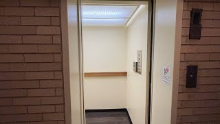 Park Ridge, IL: Vintage Dover Hydraulic Elevator in an Apartment Building