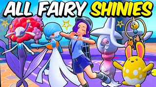 I Shiny Hunted EVERY Fairy Type Pokemon!