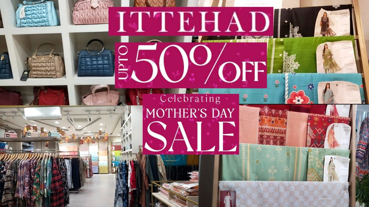 Ittehad sale today | Ittehad mothers day sale 2023 | Ittehad new summer lawn collection with price
