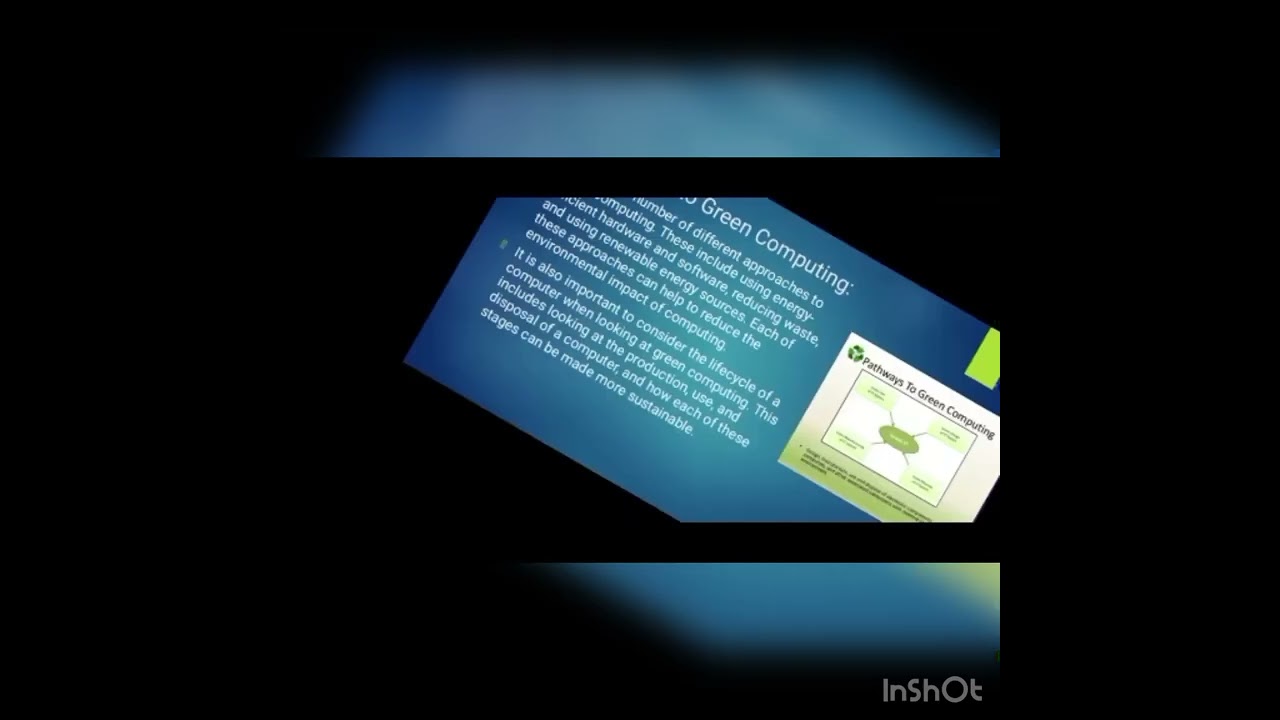 Green computing 🍀| it project |