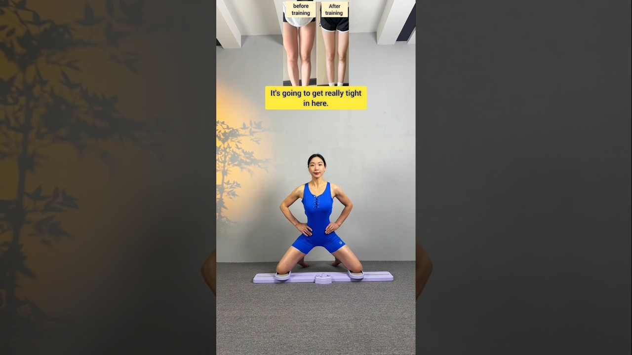 Thick thighs? Hit ski machine to carve out sleek legs and lifted glutes for a slim & sculpted look!