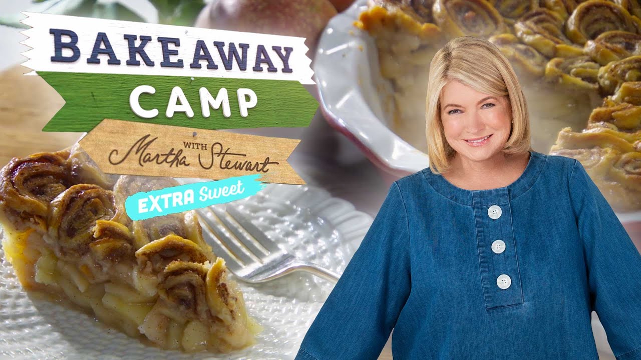 Martha Stewart Shares Her Tips and Tricks for the Perfect Pie Crusts | Bakeaway Camp | Food Network