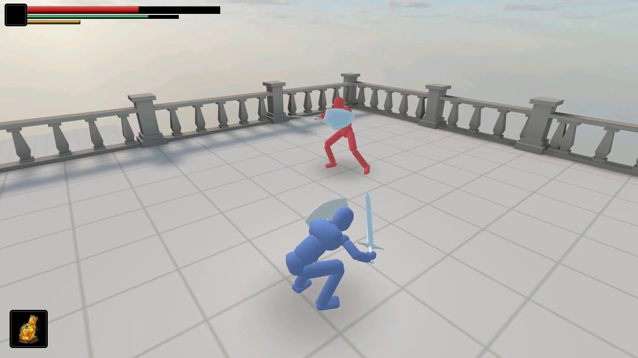 Update | Dark Souls Clone, Unity