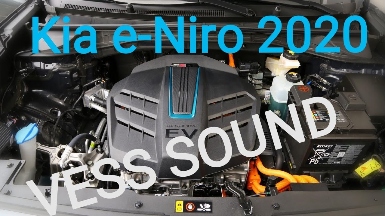 Kia e-niro 2020 model (Vess) en Reverse sound - YouTube
