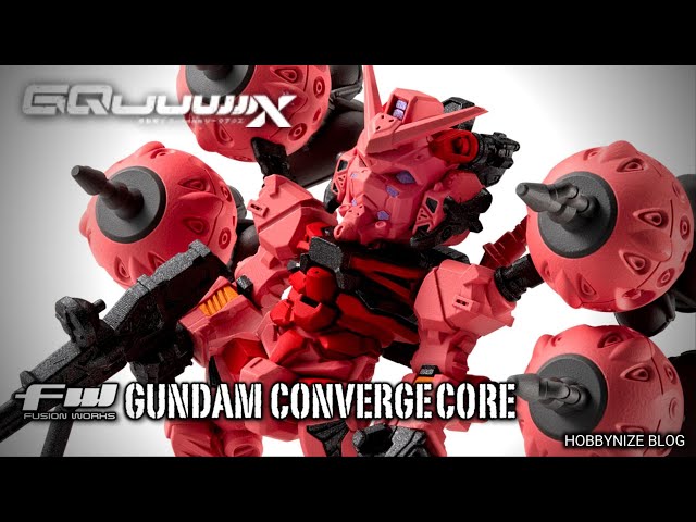 FW GUNDAM CONVERGE CORE RED GUNDAM SET / Mobile Suit Gundam