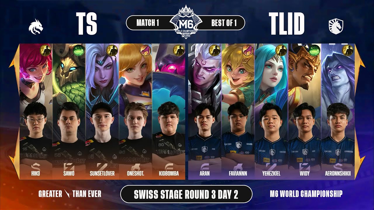 HIGHLIGHTS TS VS TLID | SWISS STAGE ROUND 3 DAY 2 | MLBB M6 WORLD CHAMPIONSHIP 2024