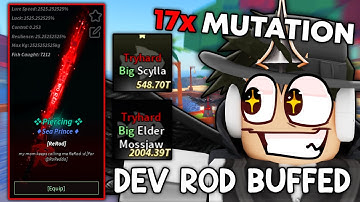This OVERPOWERED DEVELOPER ROD was BUFFED in Fisch (Roblox Fisch)