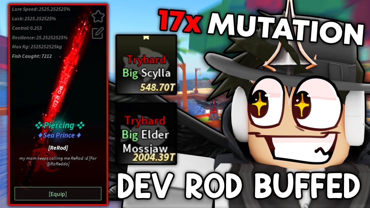 This OVERPOWERED DEVELOPER ROD was BUFFED in Fisch (Roblox Fisch) - YouTube