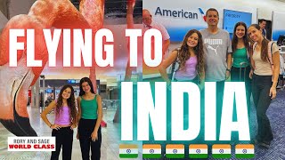 How to survive a 24 hour travel day! + New Delhi Hotel Rec!|Rory and Sage World Class Ep.116