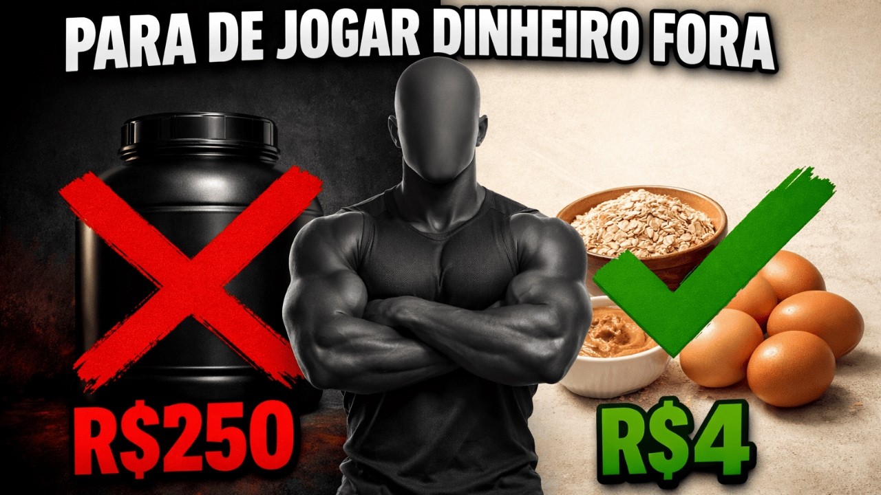 Para de Desperdiçar Dinheiro em Suplemento — Faz Isso Primeiro